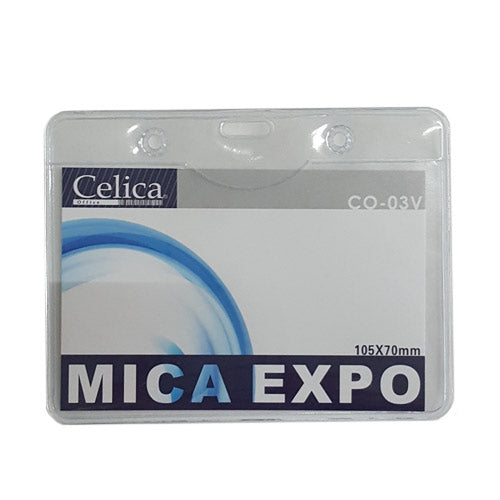 Mica para Gafete Celica Horizontal 105X70MM Transp con 10 Piezas