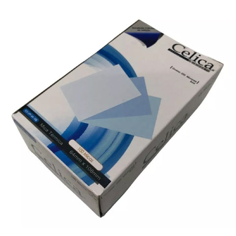 Mica Térmica Celica Tamaño Etiqueta de Equipaje 64x108mm 10 Milésimas o 250 Micrones