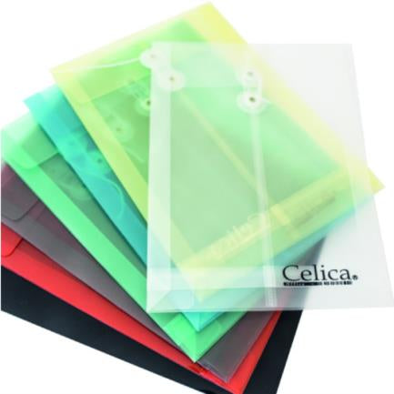 Sobre para Documentos Celica Oficio con Hilo Color Naranja con 12 piezas
