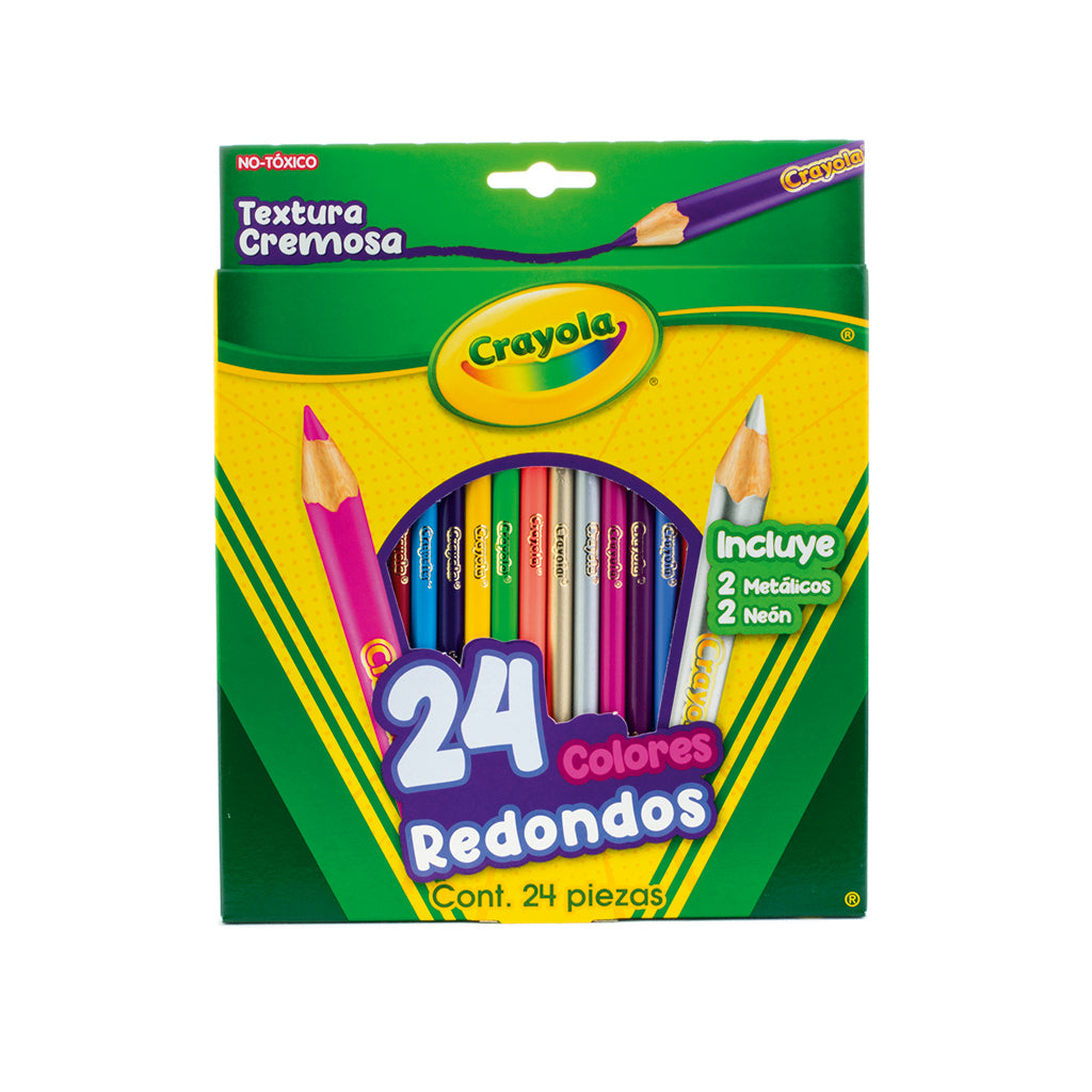 Lápices de Colores Crayola con 24 piezas