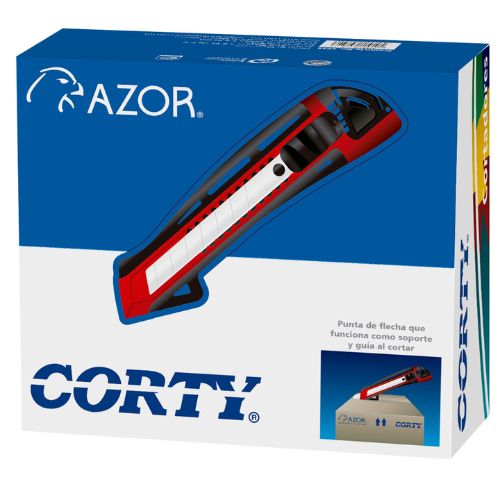 Cortador Corty 5025 Grande Punta Flecha con 25 piezas