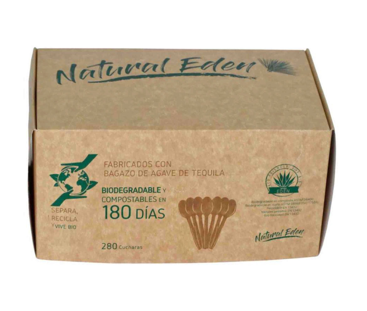 Cuchara natural elden vitabag BIO 280pzas