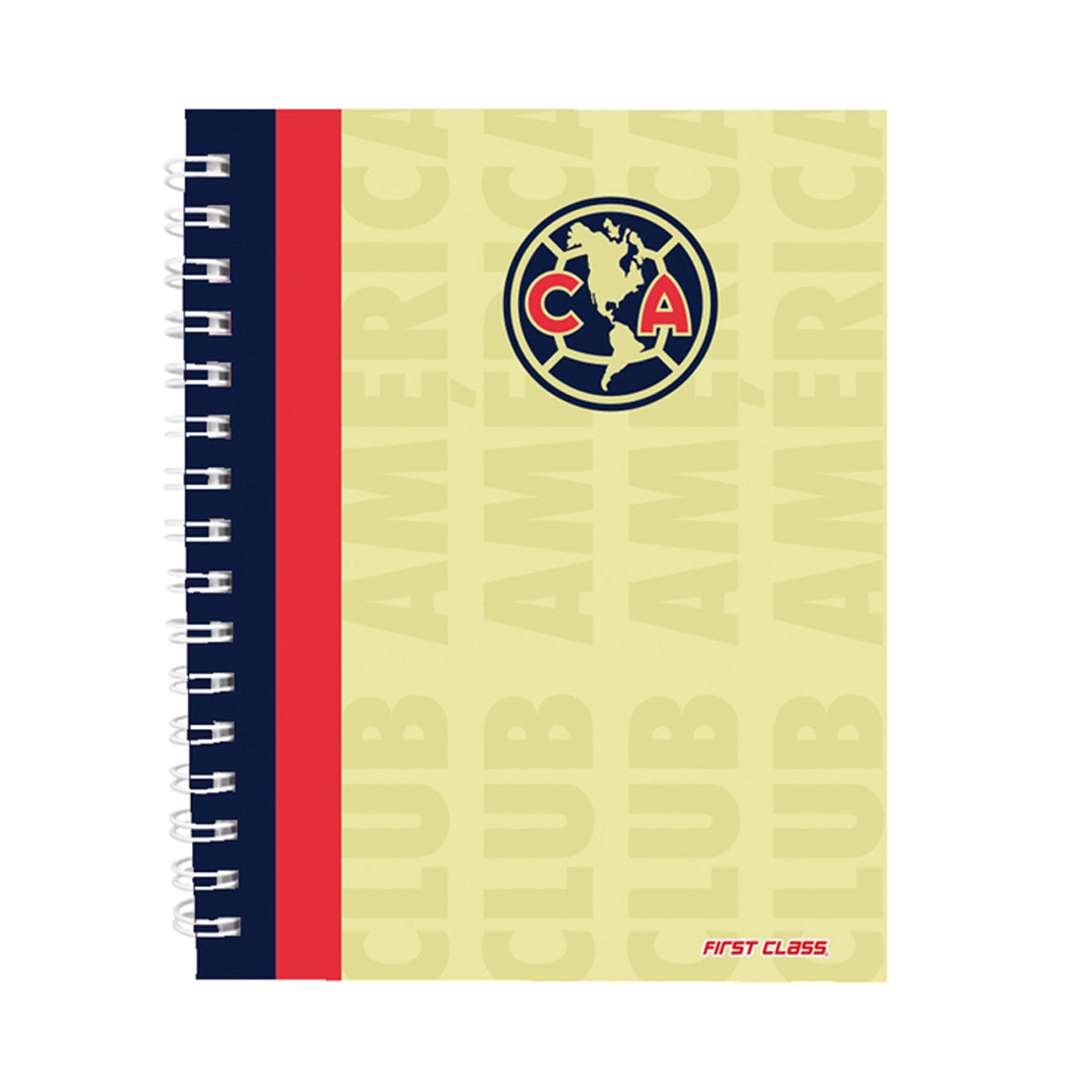 Libreta Dietrix First Class pasta dura doble arillo 80 hojas raya Club América modelo