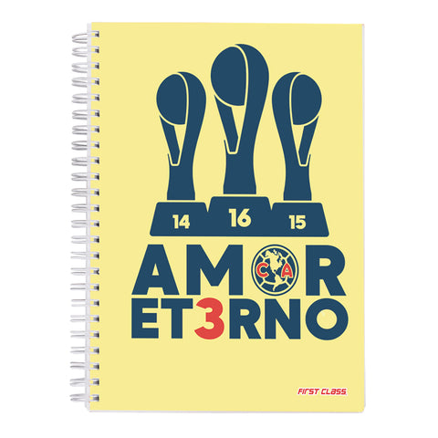 Cuaderno profesional Dietrix First Class pasta dura doble arillo 80 hojas raya Club