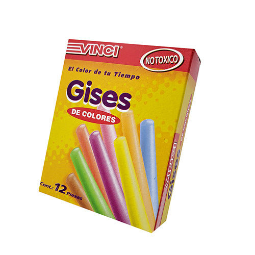 Gis Vinci Moldeado Colores Curtidos con 12 piezas