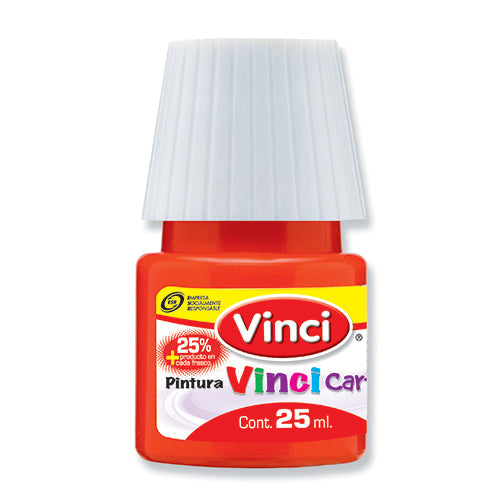Pintura Cartel Vinci 25 ml Rojo #54 Caja con 10 Caja con 10 piezas