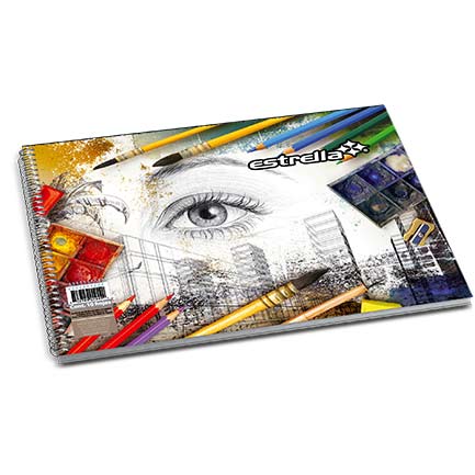Cuaderno Estrella Dibujo China Estrella con 10 Hojas