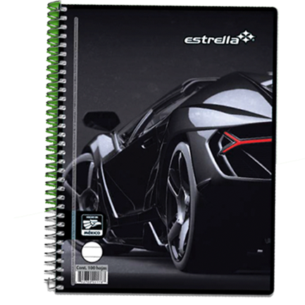 Cuaderno Estrella Francesa 100 Hojas Rayado