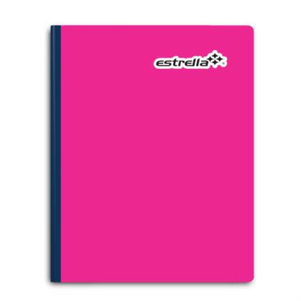 Cuaderno Estrella Universitario Cosido Blanco con 100 Hojas