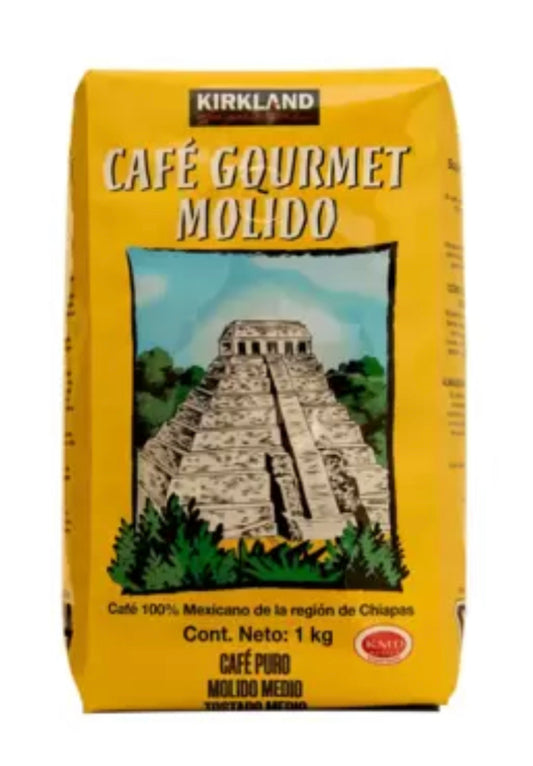 Café molido de chiapas 1kg Kirkland Signature