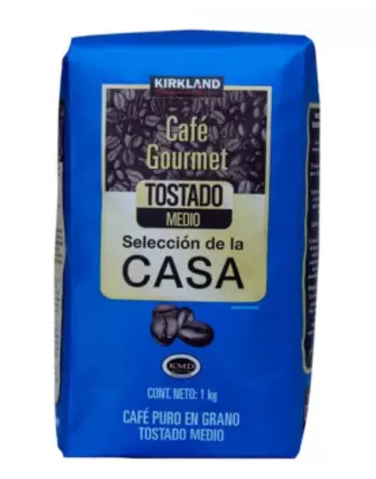 Café en Grano Selección de la Casa 1 kg , Kirkland Signature