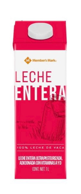 Leche entera Membersmark - 1L