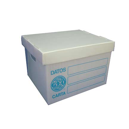 Caja Geo Archivo Plástica Carta
