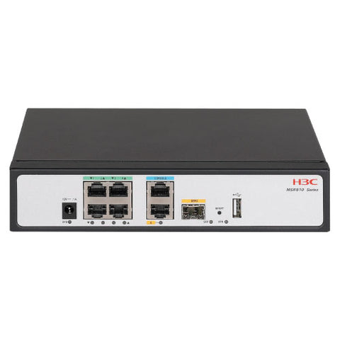 Router H3C MSR810 Enrutador Gigabit Ethernet de 6 puertos EI Enterprise para empresas · fastco