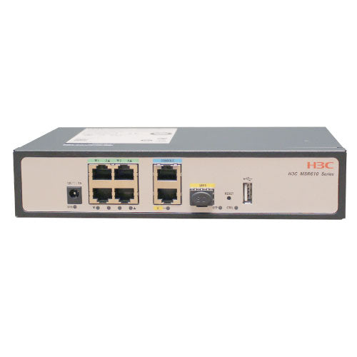 Router H3C MSR610 Enrutador empresarial Gigabit Ethernet de 6 puertos para empresas · fastco