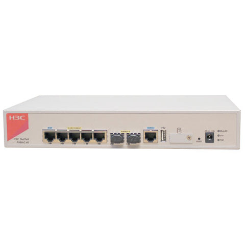 Cortafuegos SMB H3C SecPath F100-C-A1 Firewall Appliance Overseas para empresas · fastco