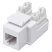 Jack Intellinet RJ11/RJ12 de Impacto Color Blanco · fastco