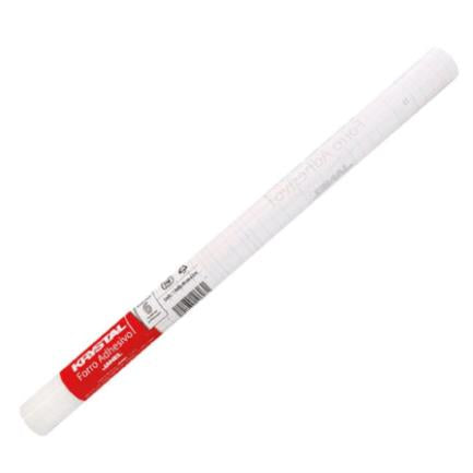 Rollo Contact Janel Krystal Adhesivo Transparente 45cmx2m