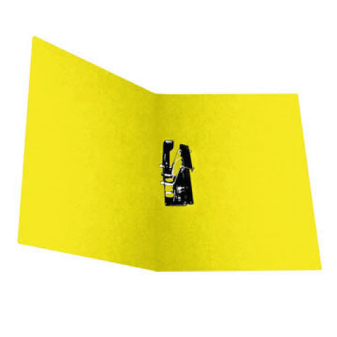 Carpeta Pressboard Kyma con Palanca Tamaño Carta Amarillo
