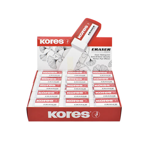 Borrador Kores Dust Free E-30 con 30 piezas