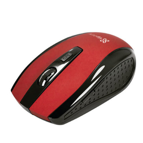 Mouse inalambrico Klip Xtreme ergonomico Klever KMW-340RD 6 botones para empresas · fastco