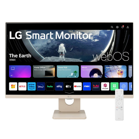 Monitor Smart 27 Pulgadas IPS 100 Hz y WebOs23 Bluetooth para empresas · fastco