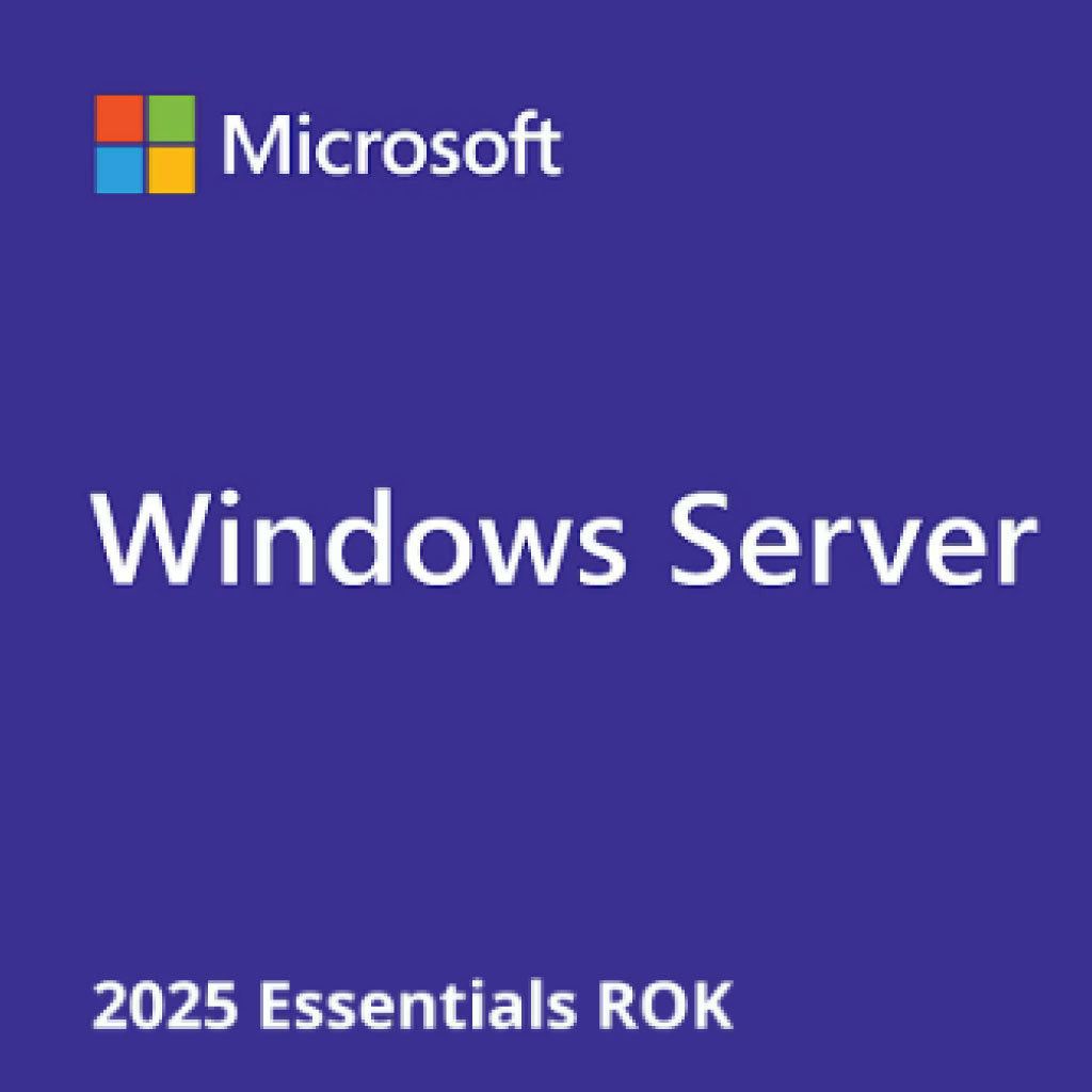 Licencia Windows Server 2025 Essentials ROK Lenovo · 10 núcleos multilenguaje · Licenciamiento para empresas · fastco