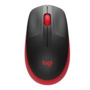Mouse Logitech M190 Full Size Inalámbrico 1000 dpi USB Color Rojo · fastco