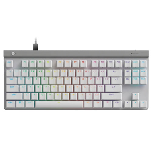 Teclado Logitech G515 TKL Wired Gaming USB Color Blanco para empresas · fastco