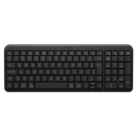Teclado Logitech K250 Bluetooth Graphite para empresas · fastco