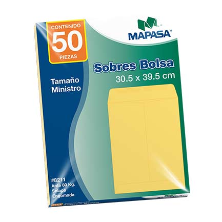 Sobre Bolsa Mapasa Ministro 80kg 10 Sobres con 50 piezas