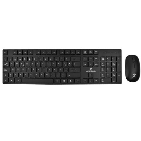 Kit de Teclado y Mouse Perfect Choice Dust Inalámbrico USB Silencioso para empresas · fastco