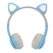 Diadema Perfect Choice Catto Inalámbrica con Luz para Niños Color Azul · fastco