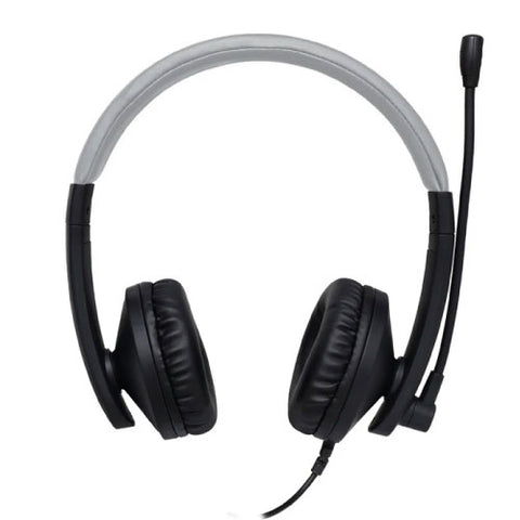 Audífonos Perfect Choice Profesional USB con Micrófono Cable 1.8m Negro para empresas · fastco