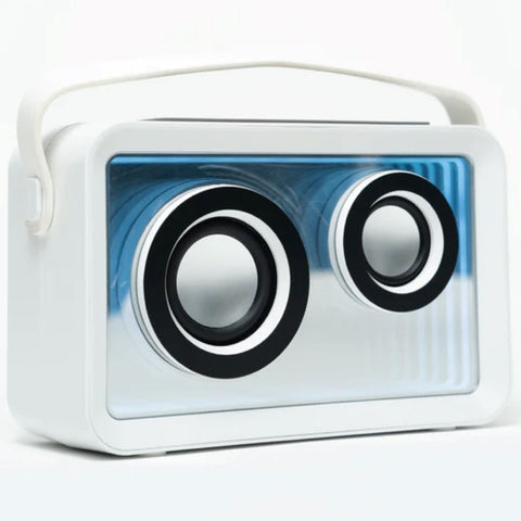 Bocina Portátil Loopstar Perfect Choice Bluetooth Recargable 15W Blanco para empresas · fastco