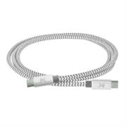 Cable USB Perfect Choice Tipo C a Tipo C Trenzado 1m Color Gris · fastco