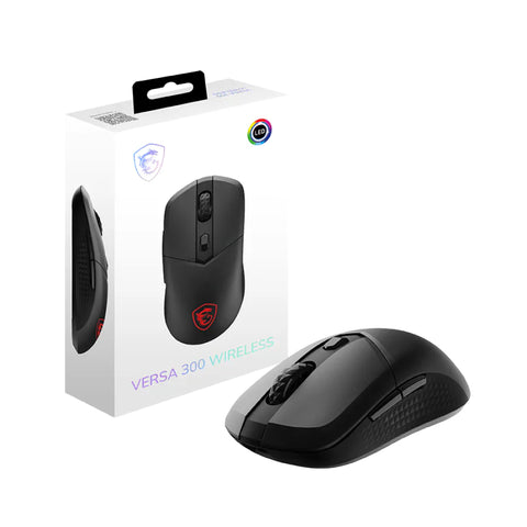 Mouse Gamer MSI VERSA 300 W Inalámbrico Ultra Ligero Recargable Blanco para empresas · fastco