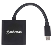 Adaptador Manhattan Activo Mini DisplayPort-M a HDMI-H 4K a 60Hz Color Negro · fastco