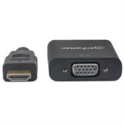 Convertidor Manhattan Video HDMI a SVGA Bolsa Color Negro · fastco