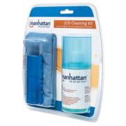 Kit Limpieza Manhattan para LCD Solución 200ml Paño y Brocha · fastco