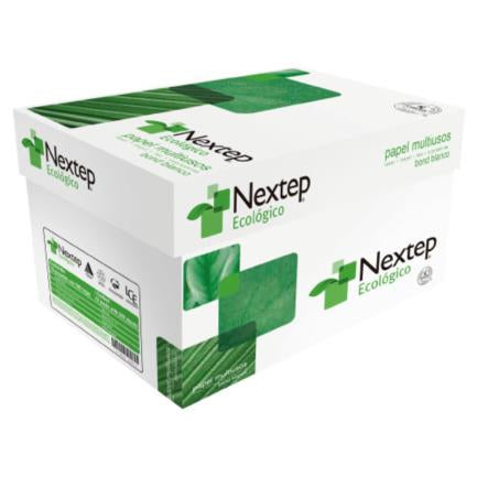Papel Cortado Nextep Ecologico Carta 95% Blancura 75 g Caja con 5000 Hojas