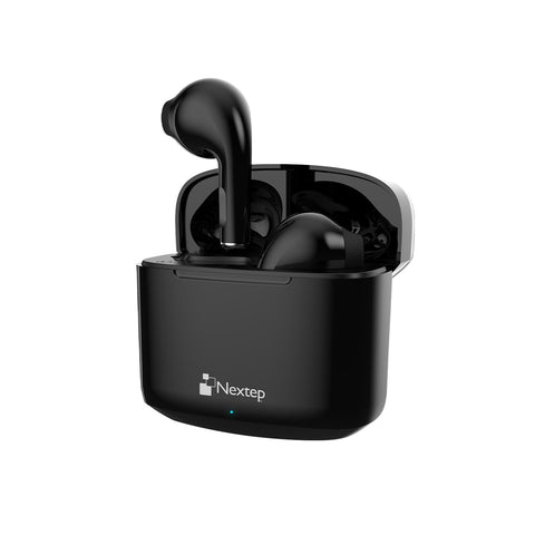 Audifonos Nextep Buds Bluetooth Control Tactil Hasta 20Horas Negro para empresas · fastco