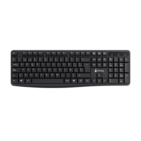 Teclado Inalambrico Nextep Resistente a Salpicaduras para empresas · fastco