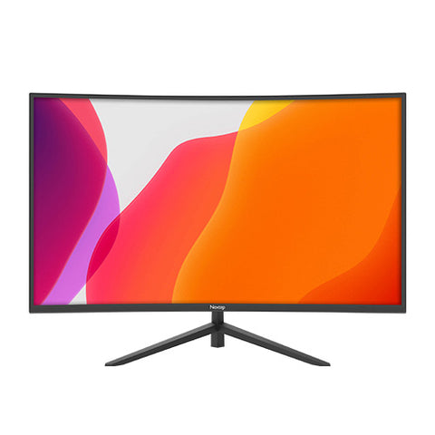 Monitor Nextep 27" Curvo FHD Resolucion 1920x1080 Panel Grado A HDMI/VGA para empresas · fastco
