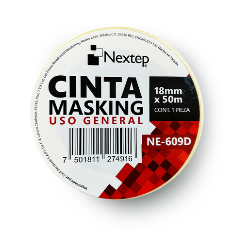 Cinta Masking Nextep Uso General 18mm x 50 m