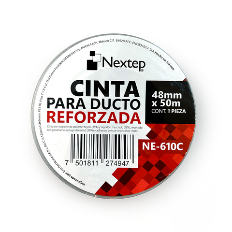 Cinta para Ducto Nextep Reforzada 48mm x 50 m