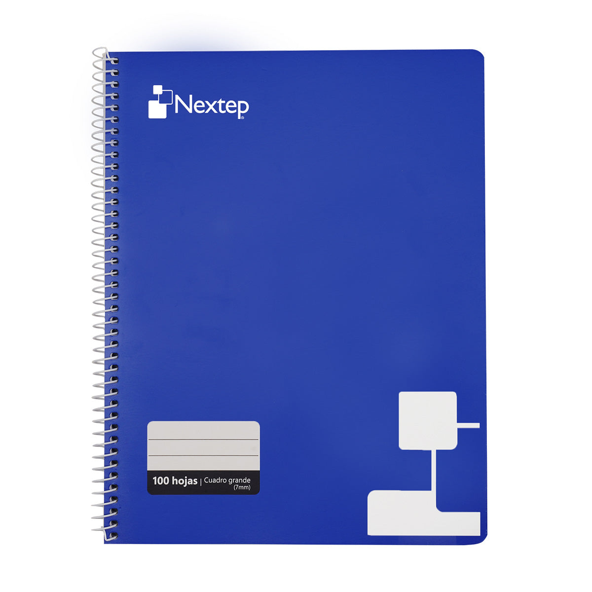 Cuaderno Nextep Profesional Cuadro Grande C7 100 Hojas Espiral