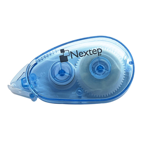 Dispensador de Cinta Adhesiva Doble Cara Nextep 6mm x 8m con 6 Piezas