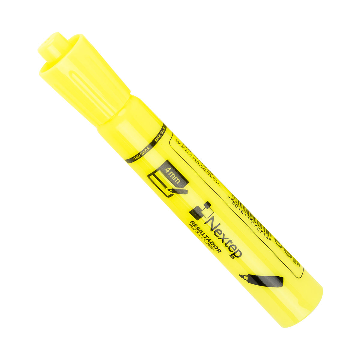 Marcador Nextep Resaltador con 12 piezas Amarillo