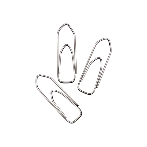 Clip Nextep Rectangular Niquelado #2 28mm con 10 100 Clips cada uno